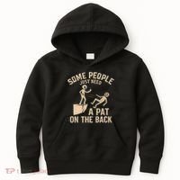 A Pat on the Back - Perfect for Father's Day Gifts Kids Hoodie thumb 0
