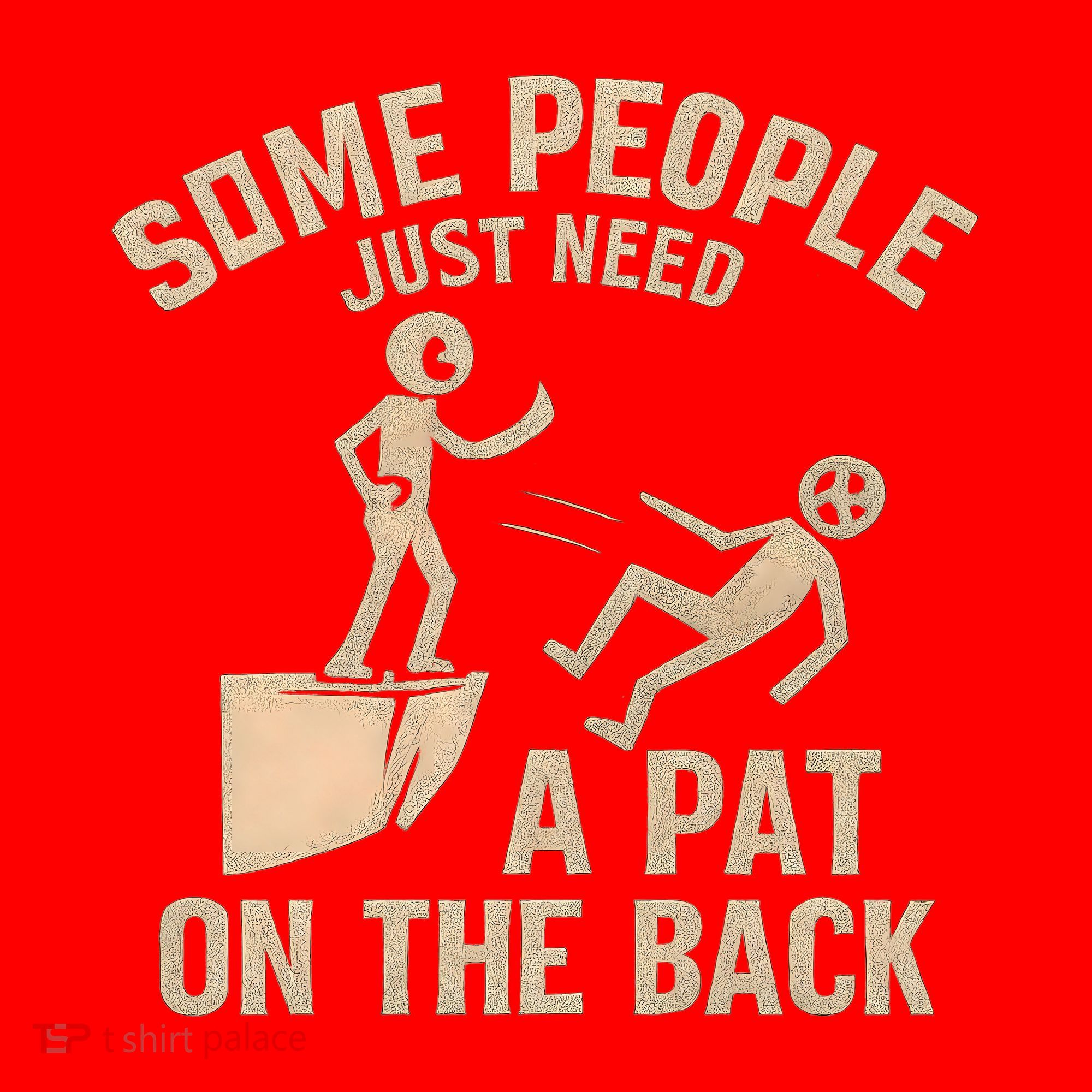 A Pat on the Back - Perfect for Father's Day Gifts Santa Hat