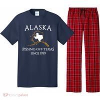 Alaska Pissing Off Texas Since 1959 Size State Pajama Set thumb 0