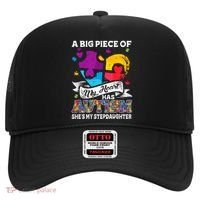 A Piece Of My Heart Has Autism My Stepdaughter Funny Gift Hat thumb 0