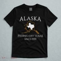 Alaska Pissing Off Texas Since 1959 Size State T-Shirt thumb 5