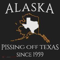 Alaska Pissing Off Texas Since 1959 Size State Beanie thumb 2