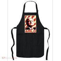 Amlo President Of Mexico Retro Propaganda Apron thumb 0