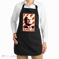 Amlo President Of Mexico Retro Propaganda Apron thumb 2