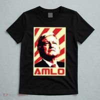 Amlo President Of Mexico Retro Propaganda T-Shirt thumb 5