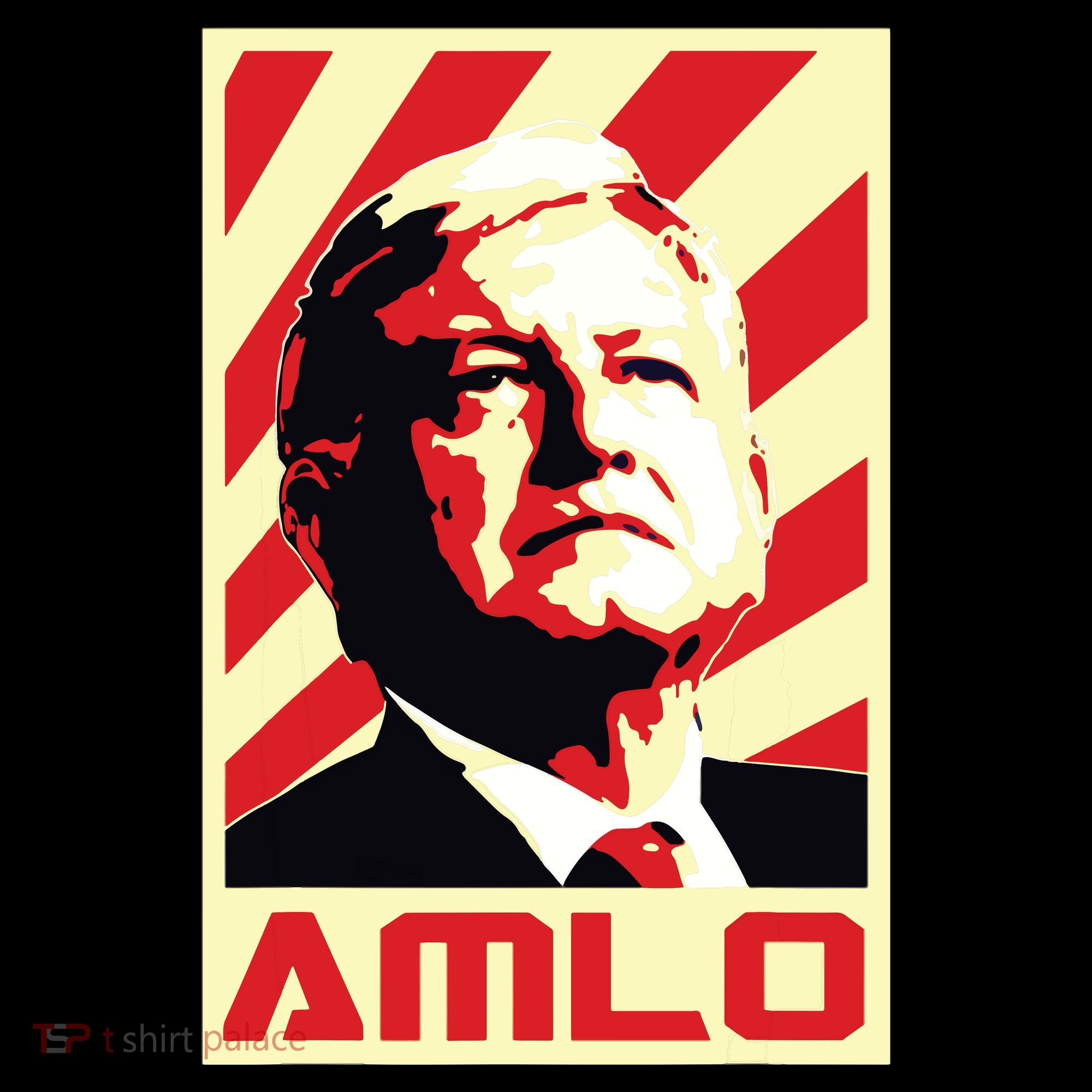 Amlo President Of Mexico Retro Propaganda Coffee Mug