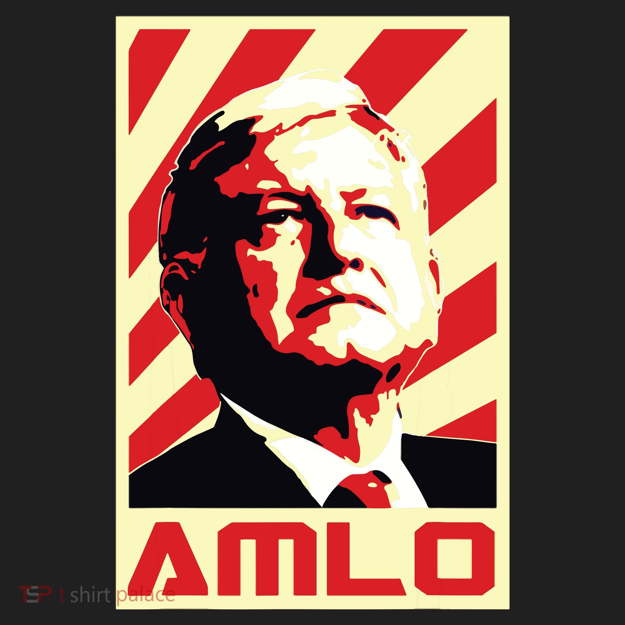 Amlo President Of Mexico Retro Propaganda Tumbler