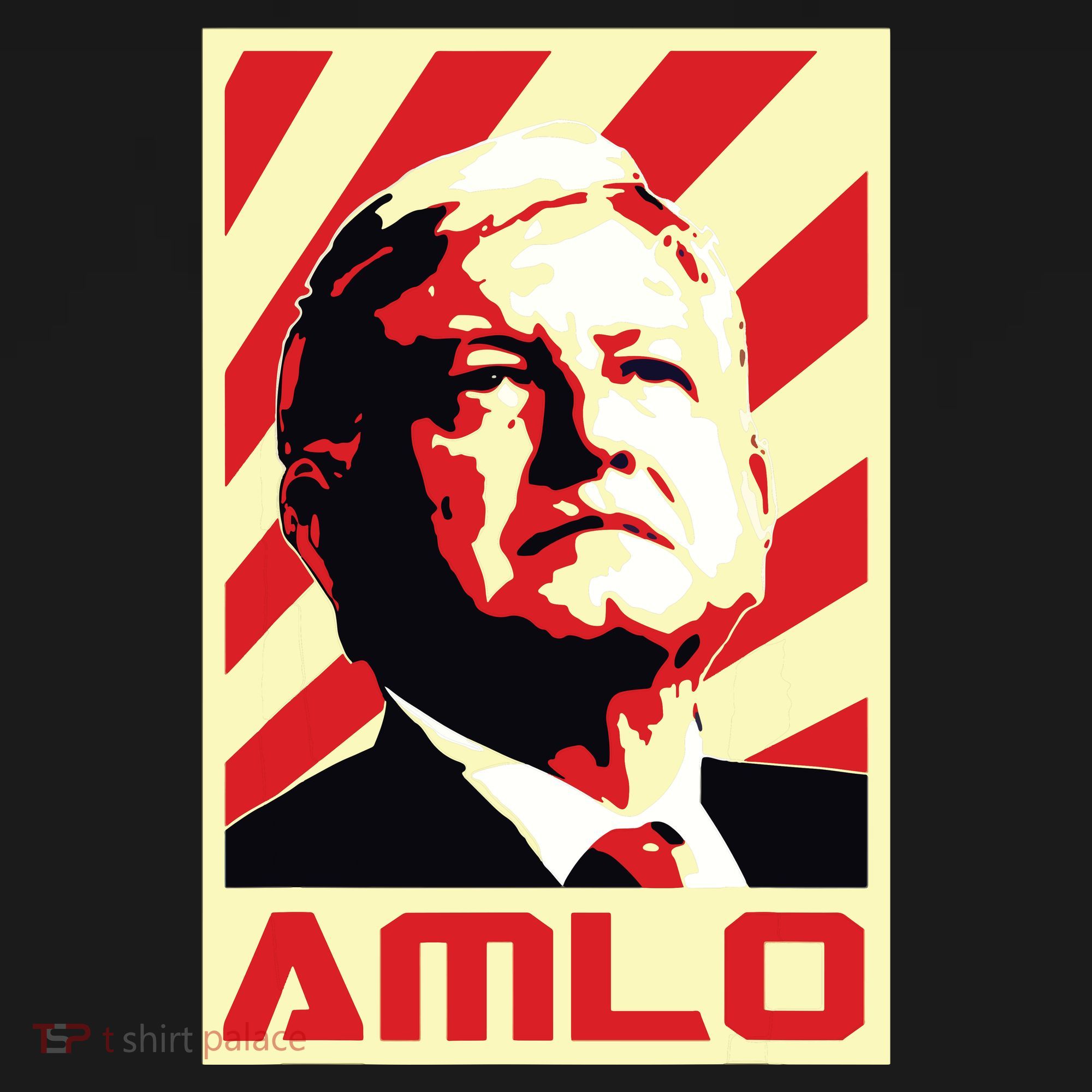 Amlo President Of Mexico Retro Propaganda Baby Bodysuit