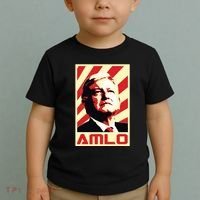 Amlo President Of Mexico Retro Propaganda Toddler T-Shirt thumb 2