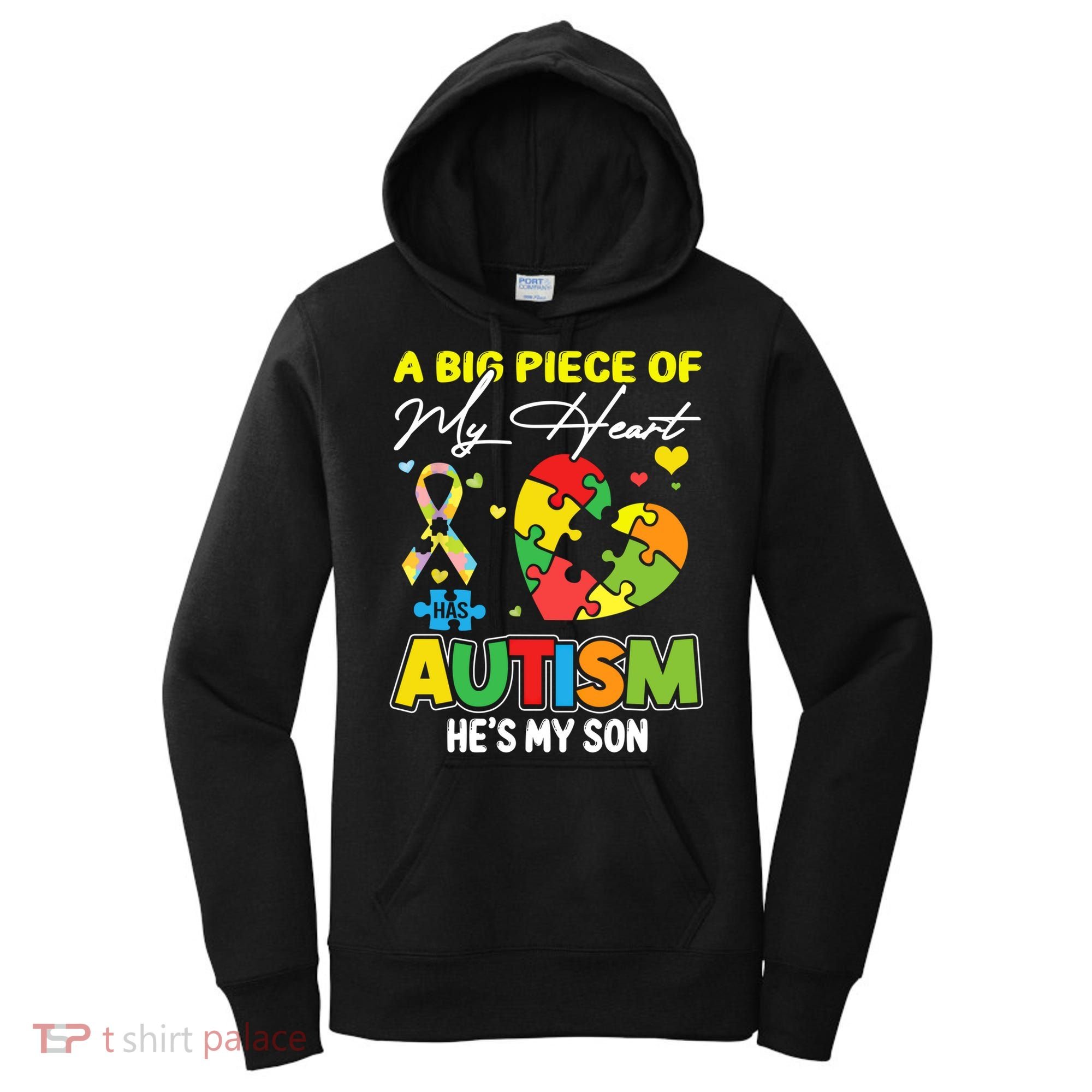A Piece Of My Heart Has Autism My Son Gift Women's Hoodie
