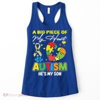 A Piece Of My Heart Has Autism My Son Gift Women's Tank Top thumb 0