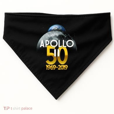 Apollo 11 50th Anniversary USA-Made Doggie Bandana