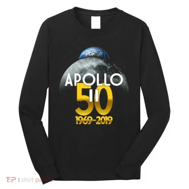 Apollo 11 50th Anniversary Long Sleeve Shirt