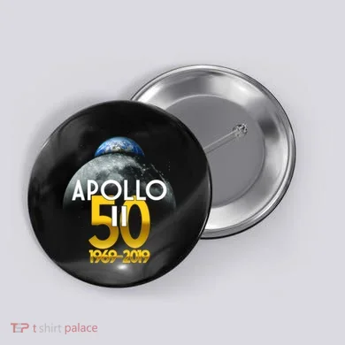 Apollo 11 50th Anniversary Button