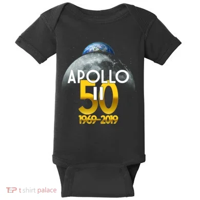 Apollo 11 50th Anniversary Baby Bodysuit