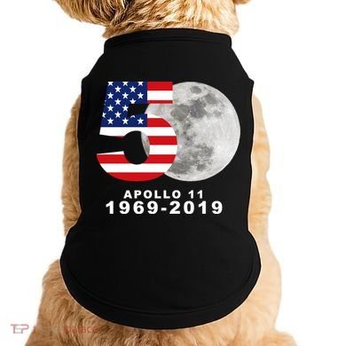 Apollo 11 50th Anniversary American Moon Landing Doggie Tank