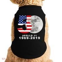 Apollo 11 50th Anniversary American Moon Landing Doggie Tank thumb 0