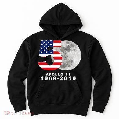 Apollo 11 50th Anniversary American Moon Landing Hoodie