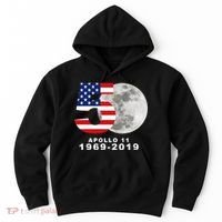 Apollo 11 50th Anniversary American Moon Landing Hoodie thumb 0