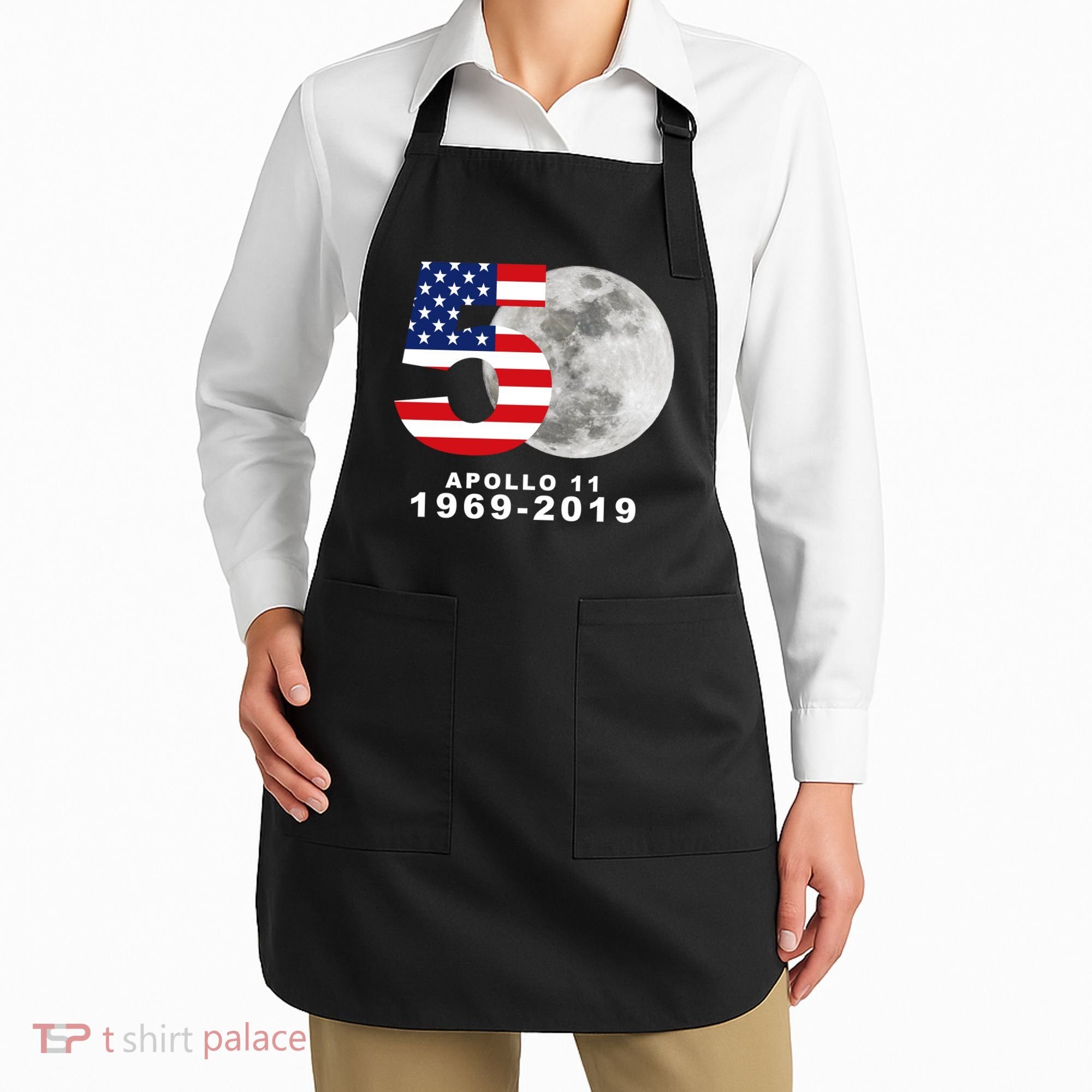 Apollo 11 50th Anniversary American Moon Landing Apron
