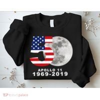 Apollo 11 50th Anniversary American Moon Landing Sweatshirt thumb 2