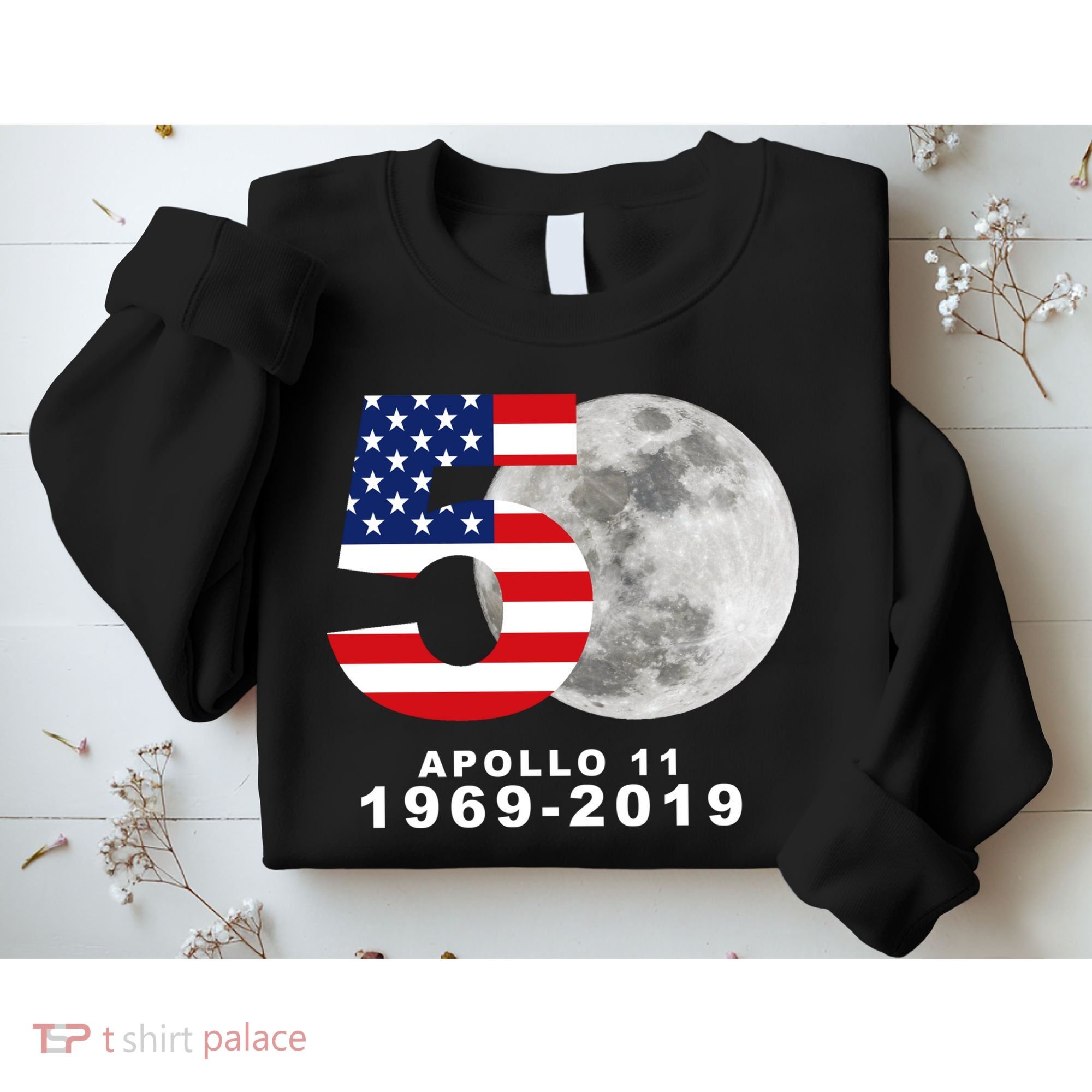 Apollo 11 50th Anniversary American Moon Landing Sweatshirt
