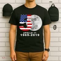 Apollo 11 50th Anniversary American Moon Landing T-Shirt thumb 6