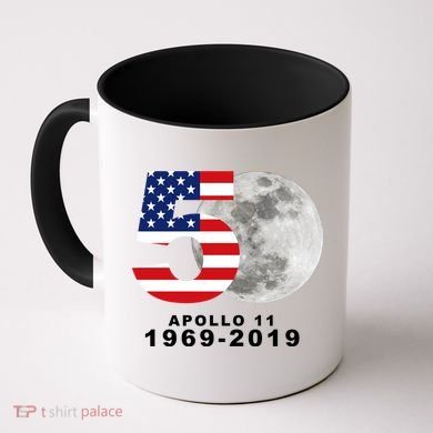 Apollo 11 50th Anniversary American Moon Landing Coffee Mug