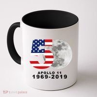 Apollo 11 50th Anniversary American Moon Landing Coffee Mug thumb 0