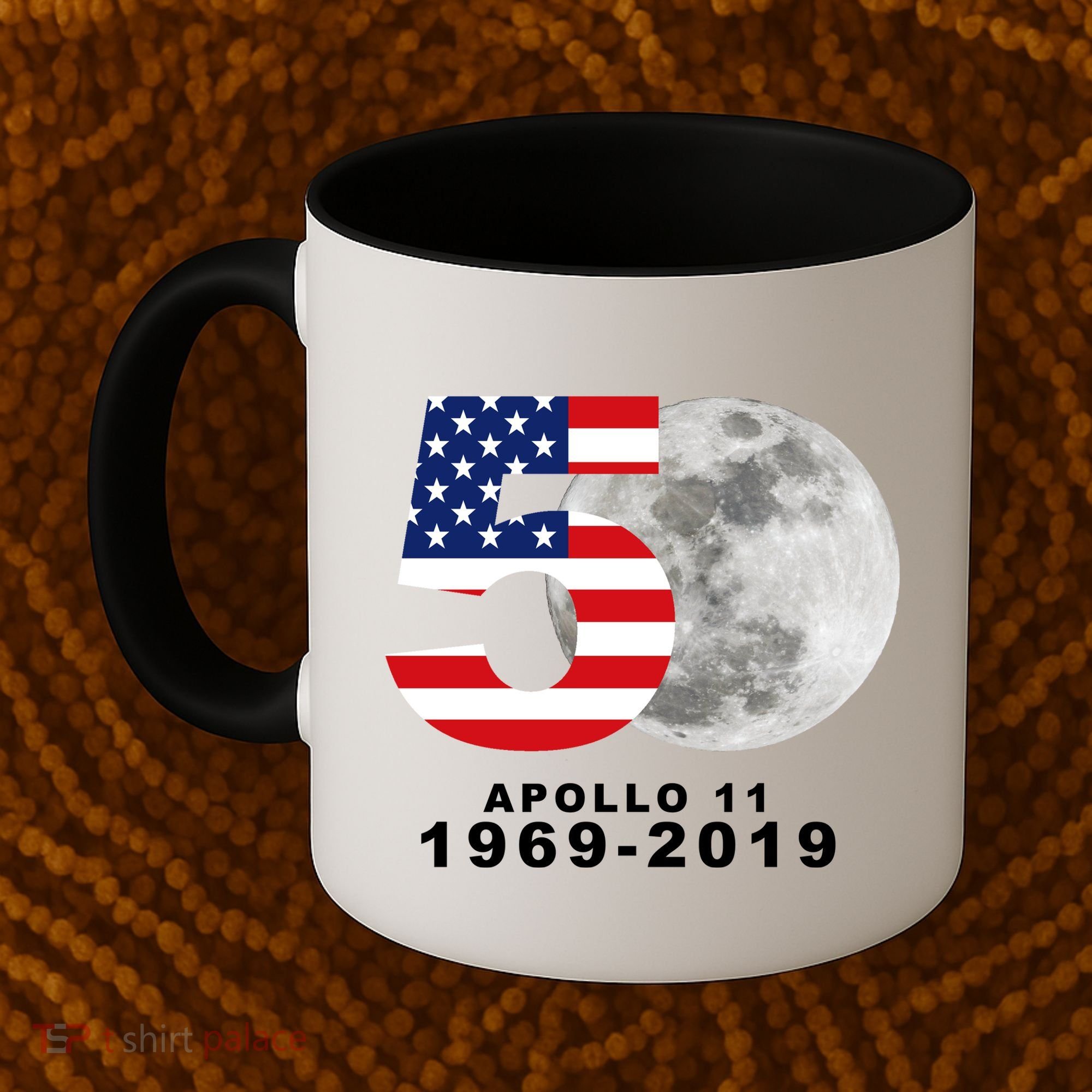 Apollo 11 50th Anniversary American Moon Landing Coffee Mug