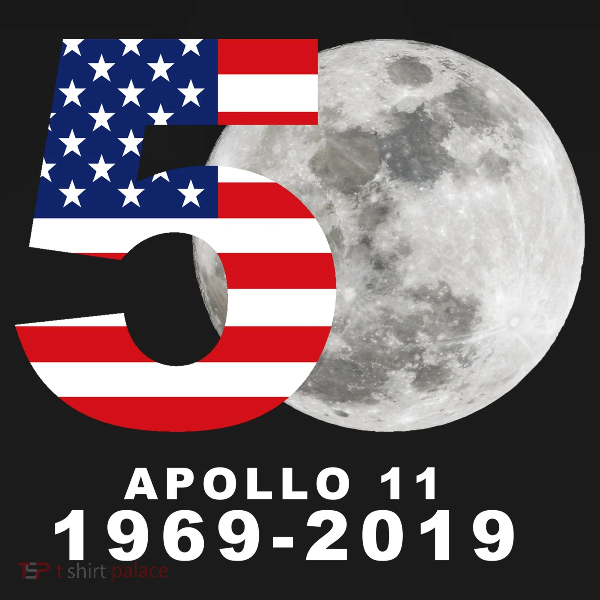 Apollo 11 50th Anniversary American Moon Landing Ornament