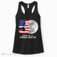 Apollo 11 50th Anniversary American Moon Landing Women's Tank Top thumb 0