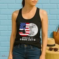 Apollo 11 50th Anniversary American Moon Landing Women's Tank Top thumb 2