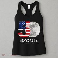 Apollo 11 50th Anniversary American Moon Landing Women's Tank Top thumb 3