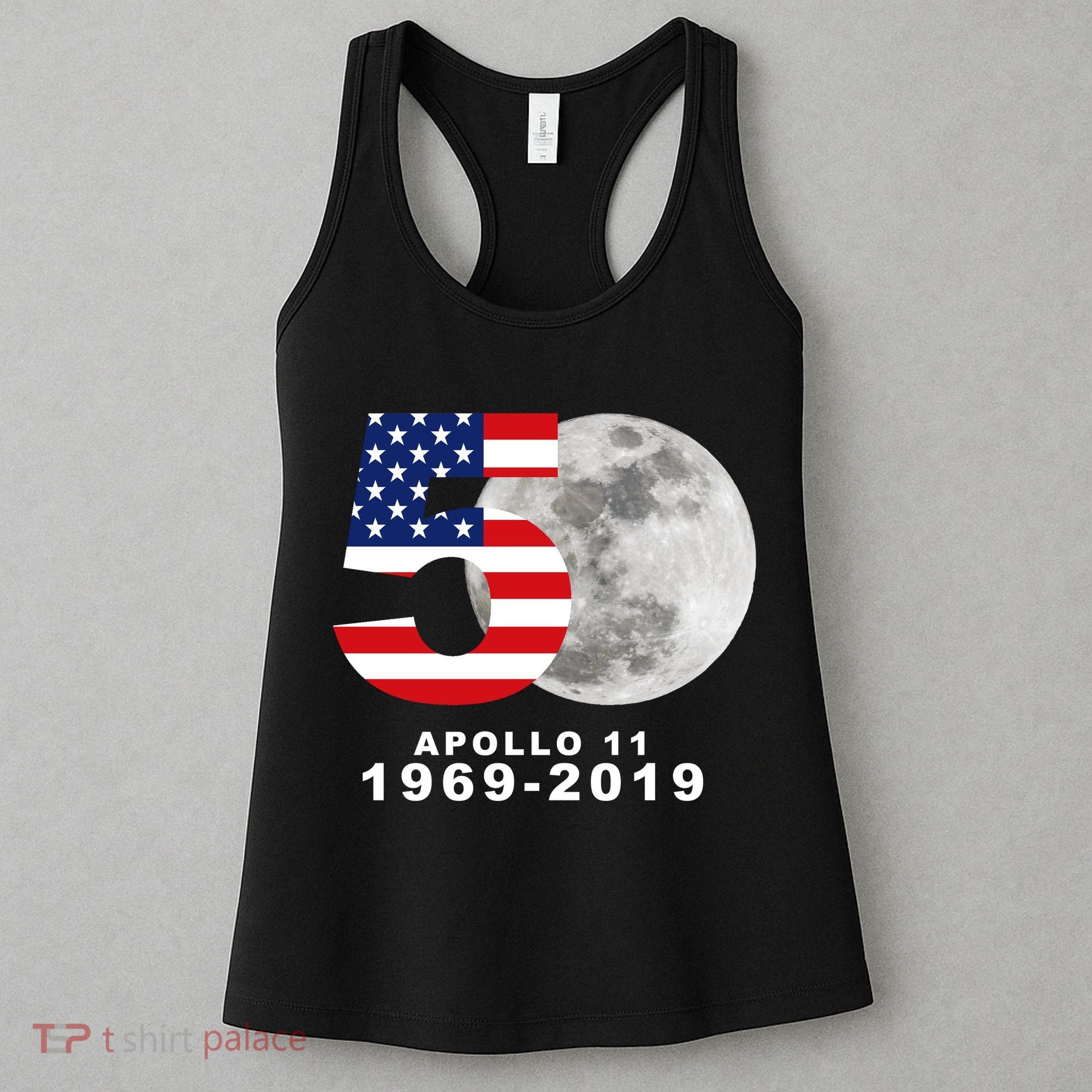 Apollo 11 50th Anniversary American Moon Landing Women's Tank Top