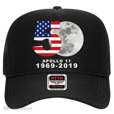 Apollo 11 50th Anniversary American Moon Landing Hat
