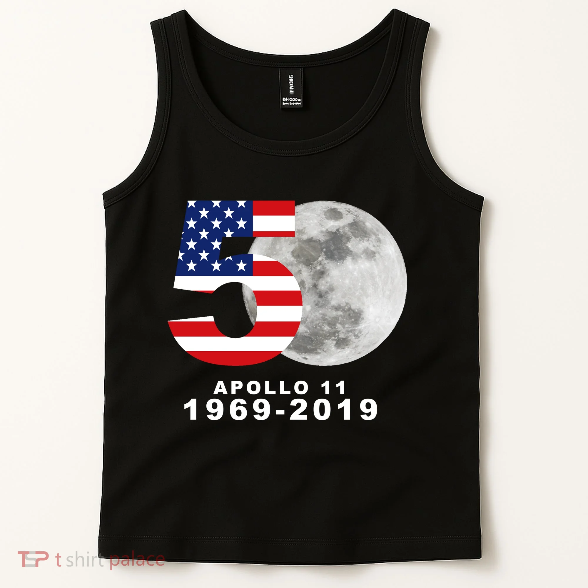 Apollo 11 50th Anniversary American Moon Landing Tank Top