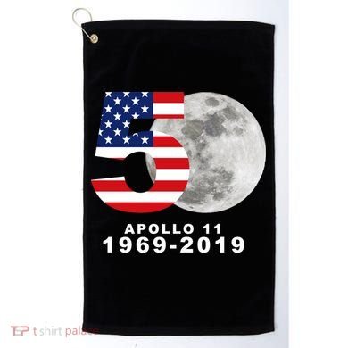 Apollo 11 50th Anniversary American Moon Landing Golf Towel