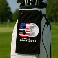 Apollo 11 50th Anniversary American Moon Landing Golf Towel thumb 2