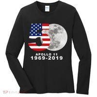 Apollo 11 50th Anniversary American Moon Landing Women's Long Sleeve Shirt thumb 0