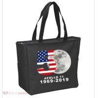 Apollo 11 50th Anniversary American Moon Landing Tote Bag thumb 2