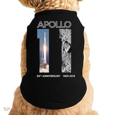 Apollo 11 50th Anniversary Design Doggie Tank