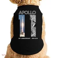 Apollo 11 50th Anniversary Design Doggie Tank thumb 0