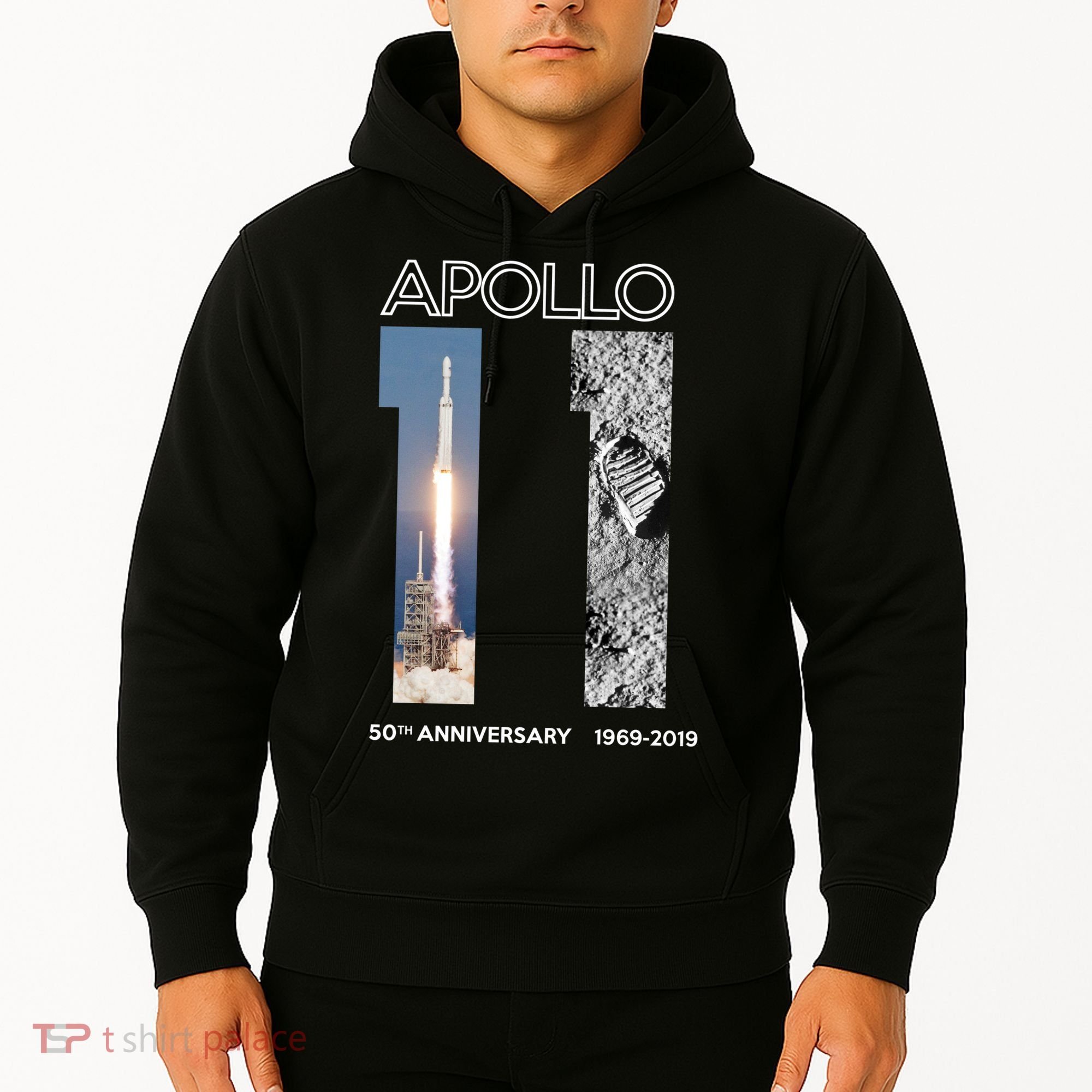 Apollo 11 50th Anniversary Design Hoodie