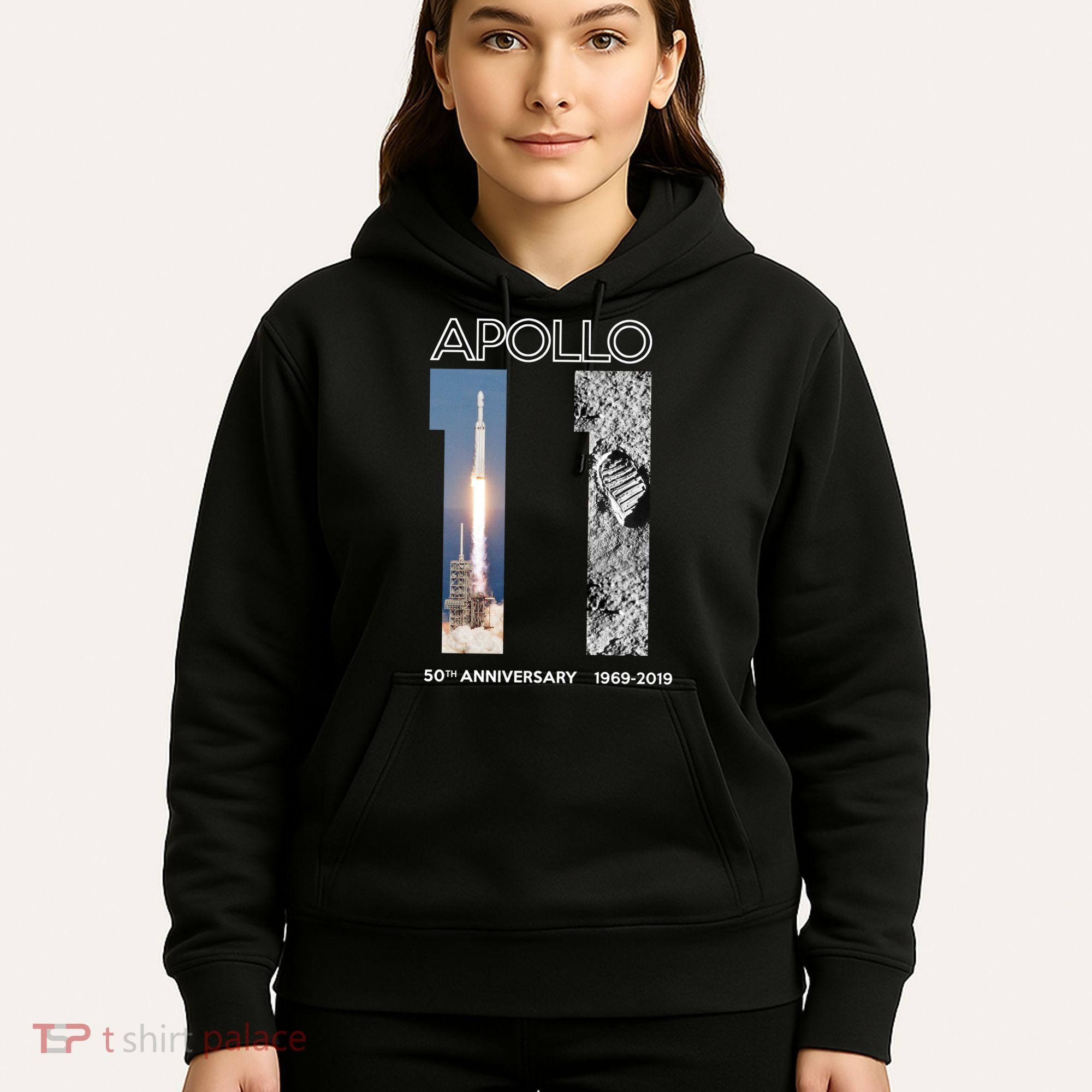 Apollo 11 50th Anniversary Design Hoodie