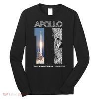 Apollo 11 50th Anniversary Design Long Sleeve Shirt thumb 0