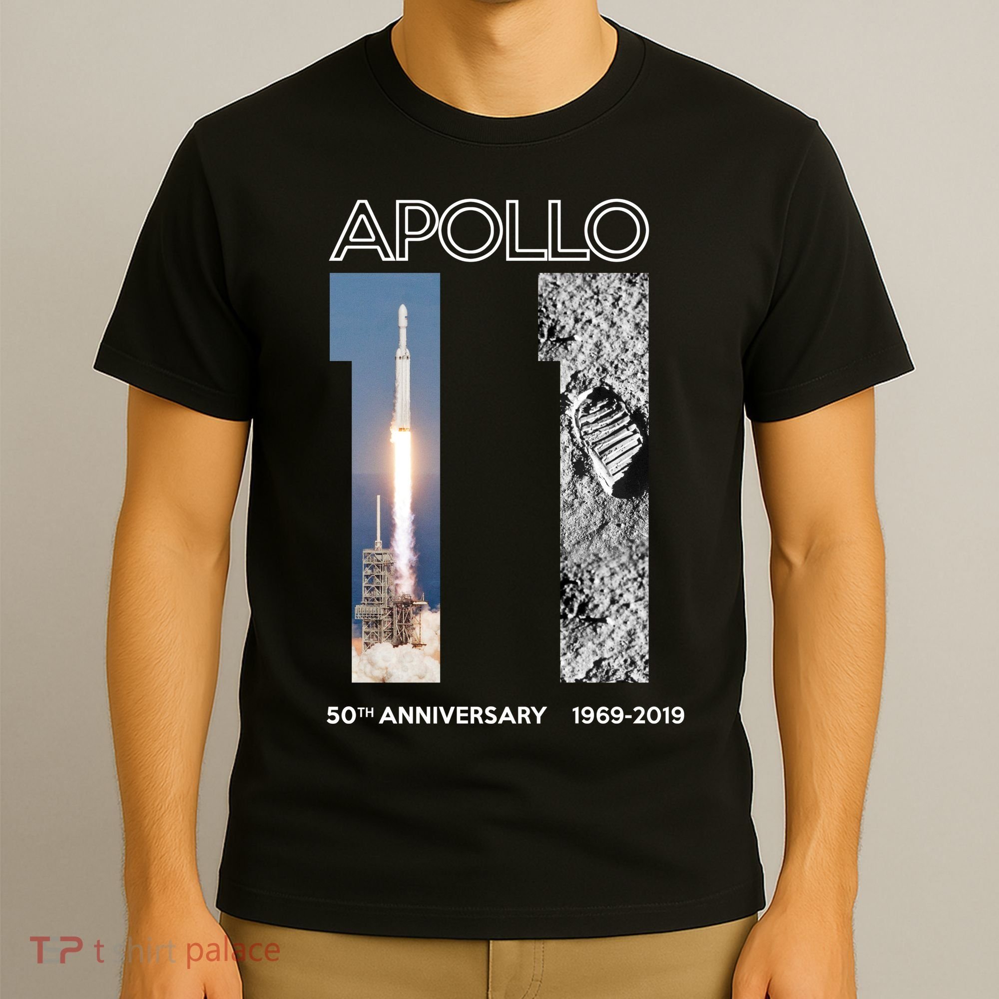 Apollo 11 50th Anniversary Design T-Shirt
