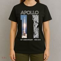 Apollo 11 50th Anniversary Design T-Shirt thumb 4
