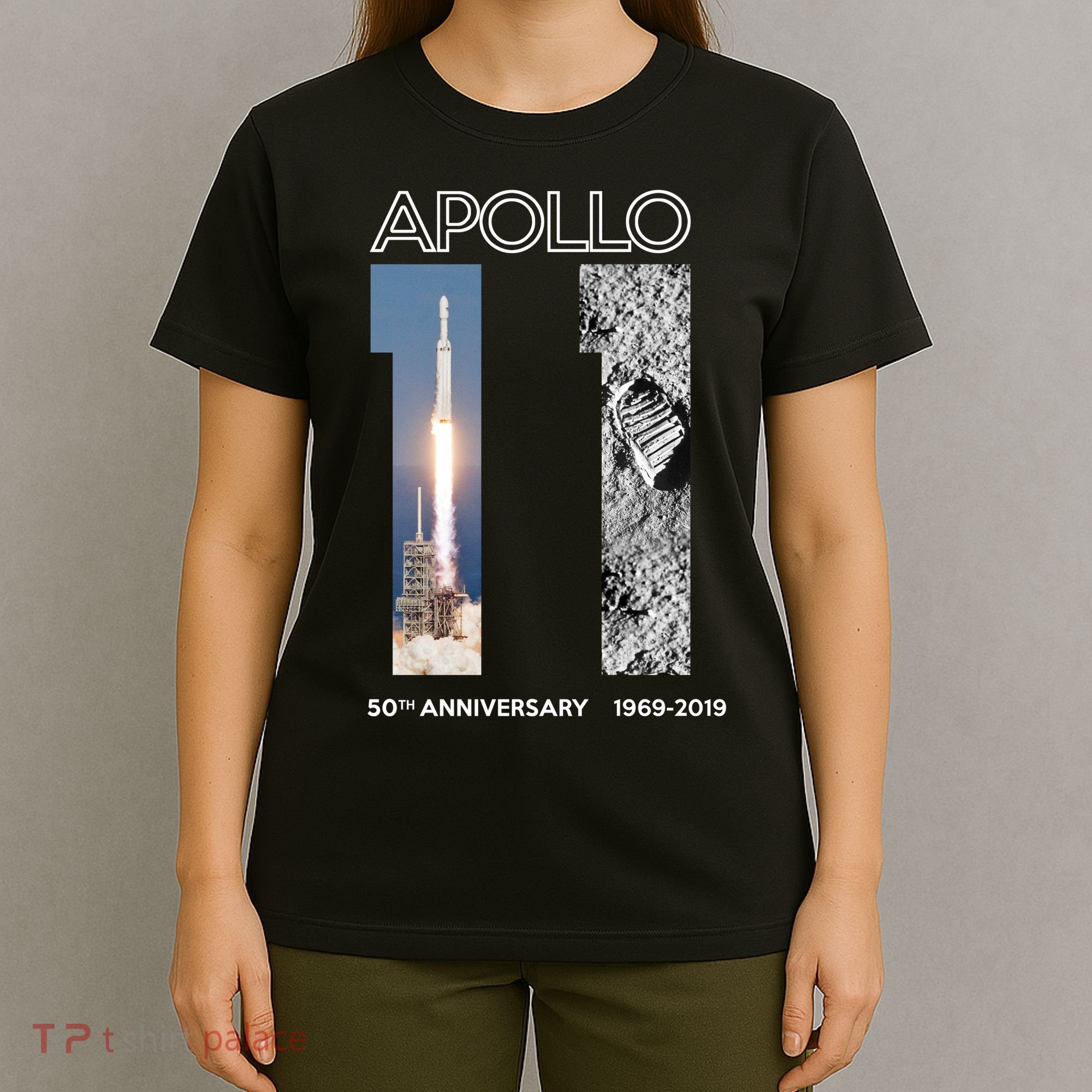 Apollo 11 50th Anniversary Design T-Shirt