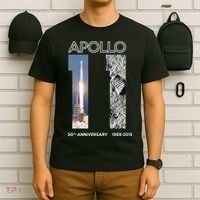 Apollo 11 50th Anniversary Design T-Shirt thumb 6